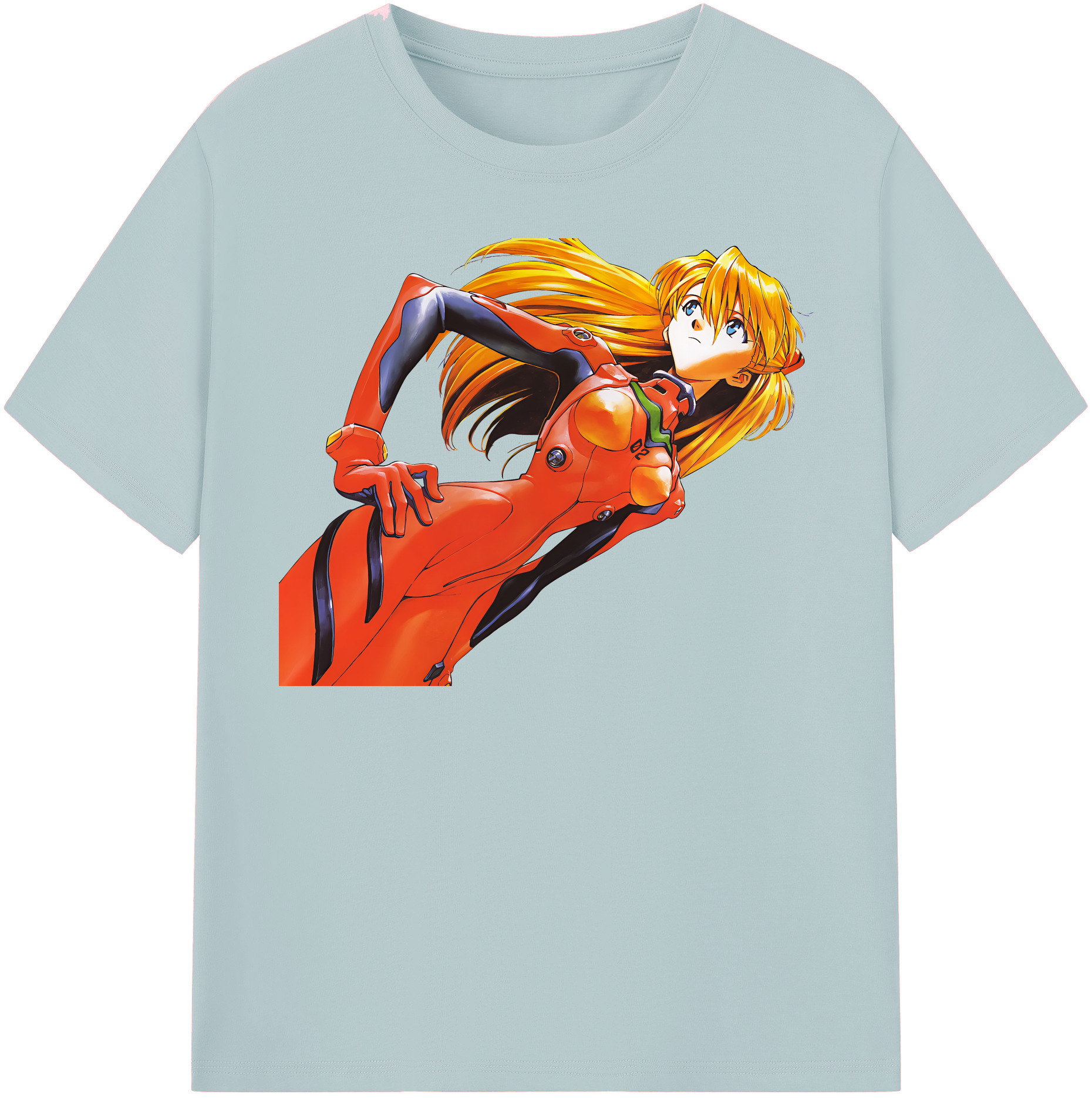 （画像用） EVA 新世紀エヴァンゲリオン 綿100％半袖Tシャツ（フロントプリント）